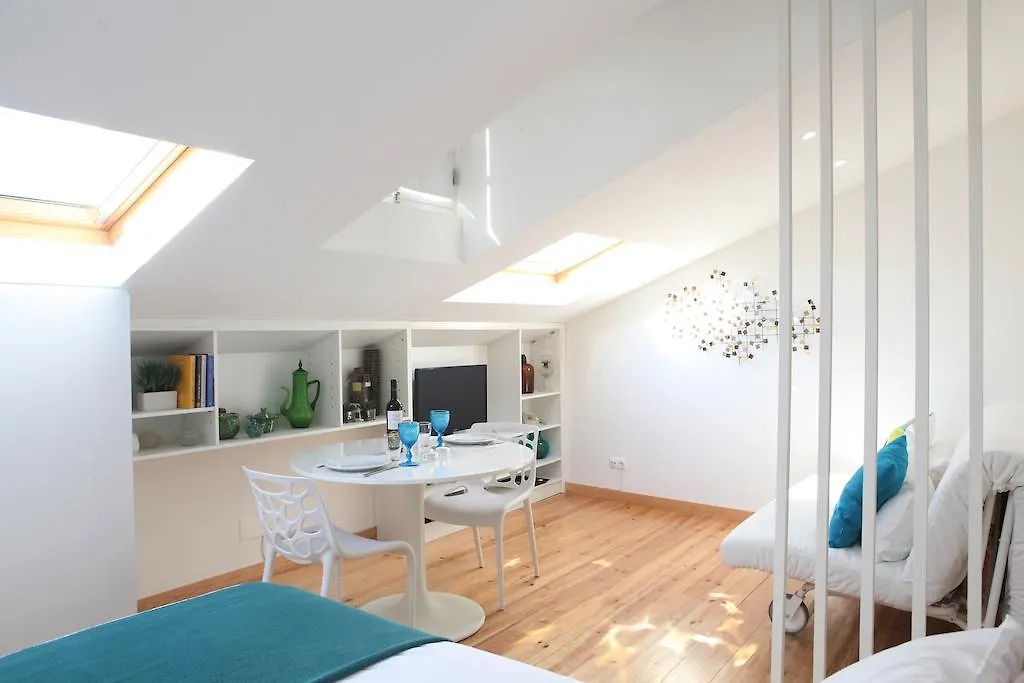 Largo Trigueiros Light-Filled Loft Apartment Lisboa 0*,  Portugalsko